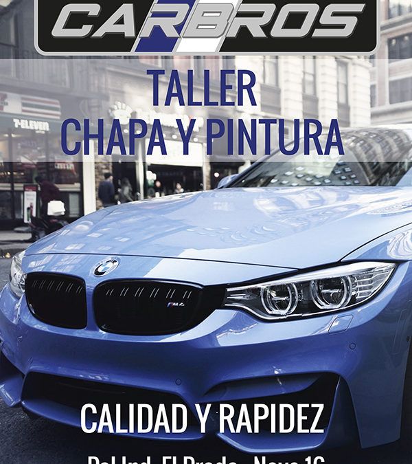Carteles diseñados para Car Bros #Taller #CarBros #Madrid