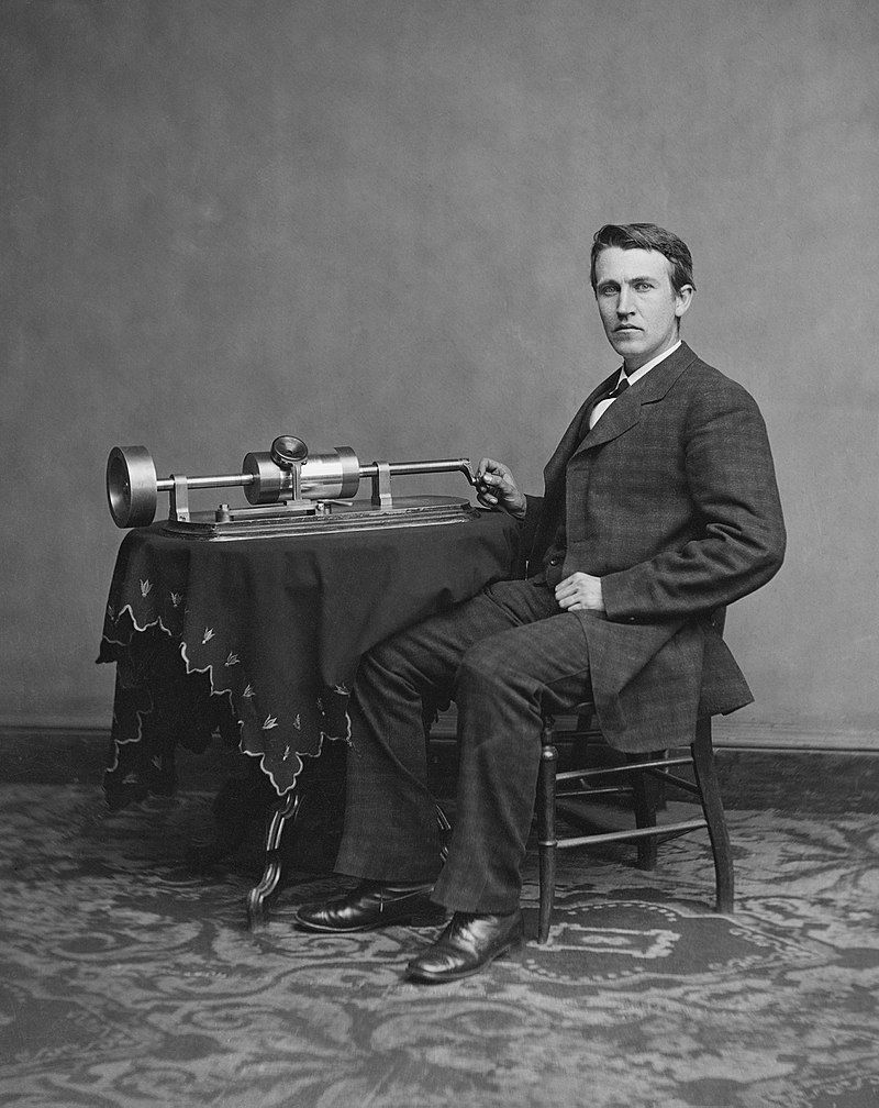 Edison_and_phonograph