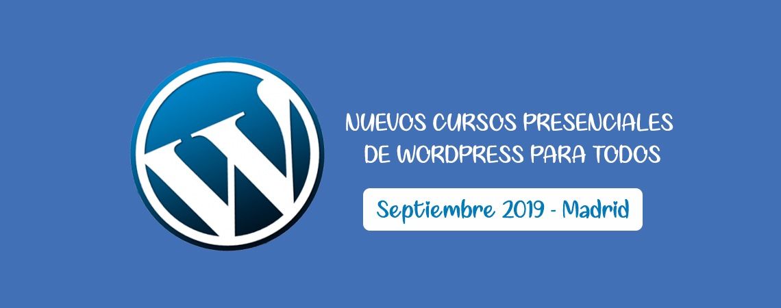 Cursos presenciales wordpress madrid