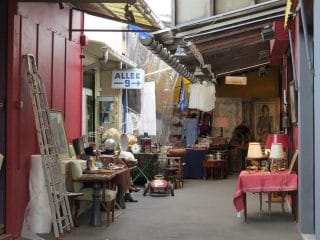 Uno de los mercados que componen el Mercado de las Pulgas